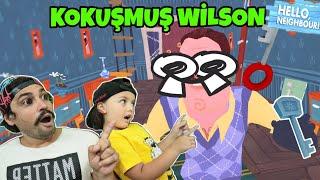 WİLSONUN GÖZLERİ PATLAMIŞ! KOKUŞMUŞ WİLSON! | Hello Neighbor Mod