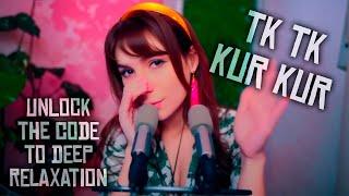 ASMR The Relaxation Code  Tk Tk, Kur Kur, Breathing  No Talking