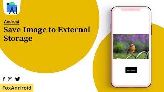 How to Save Image to External Storage in Android Studio | Save Image | Android Studio Tutorial