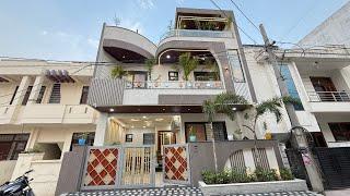 5BHK Kothi For Sale In Jaipur | Luxurious House design with Theatre, Rooftop Garden & Lift