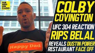 Colby Covington Reacts to Belal Becoming Champ "I feel bad for the fans", "It'd be an easy fight."