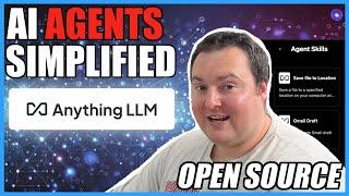 The SIMPLEST Way To Run Local AI Agents! (AnythingLLM Agent Demo)