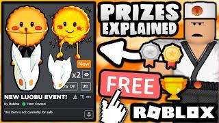 FREE ACCESSORIES! HOW TO GET NORMAL/GOLDEN Mooncake Buddy's! (ROBLOX LUOBU MOONCAKE FESTIVAL EVENT)