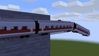 Minecraft Train Crash Animation