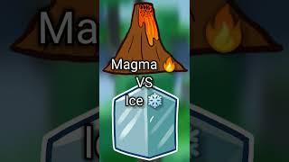 Ice vs Magma in Blox Fruits! #roblox #bloxfruits #Ice