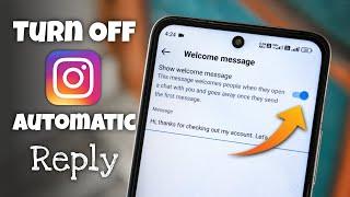 How to Turn Off Automatic Reply on Instagram