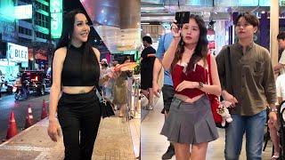 Bangkok Nightlife Street Scenes, Nana Plaza, Sukhumvit Road, Emsphere Mall, look around