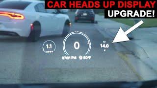 Hudway Drive Car Heads Up Display OBD2 Adapter (Install & Review)