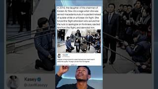 In 2014, the daughter of the chairman of Korean Air flew into a rage when she was served macadamia