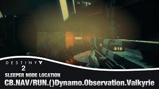 DESTINY 2 - Dynamo Observation Valkyrie Sleeper Node Location |  (Override Frequency Cache)