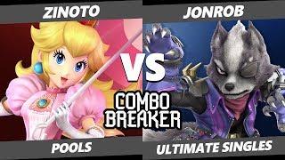 CB 2019 SSBU - Zinoto (Peach) Vs. JonRob (Wolf) Smash Ultimate Tournament Pools