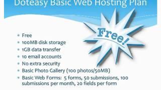 Domain Name Registration and Free Web Hosting Services thru Doteasy.com  2011