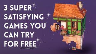 ASMR | 3 Satisfying Games You'll LOVE  Free Demos!