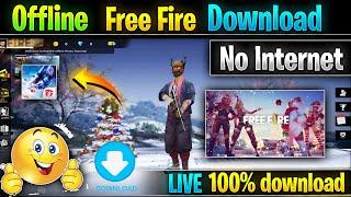 How to download OFFLINE FREE FIRE | How to play free fire without internet | offline free fire