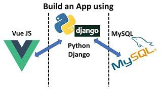 Django + MySQL + Vue JS | full-stack app tutorial