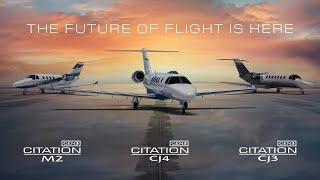 Introducing the Cessna Citation CJ4 Gen3, CJ3 Gen3 and M2 Gen3