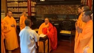 Shifu Kanishka (Shi Yanyou) Official  Shaolin Buddhist  Ceremony