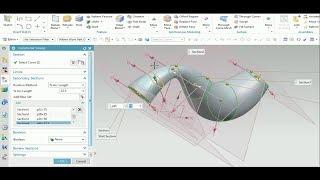 How to used Variational sweep in NX 11.0