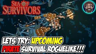 Sea of Survivors - Upcoming Pirate Horde Survival Roguelike | Let's Play