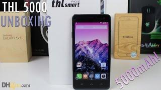 THL 5000 Octa Core Android 4.4 phone - Unboxing @DHGate MASSIVE BATTERY!