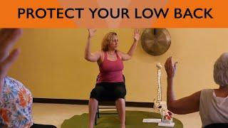 Chair Yoga Class: Back Care Class for Seniors with Justine Shelton, Viniyoga Therapist
