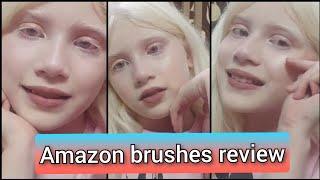 Amazon super affordable makeup brushes review/Kirti"s Cosmos #Makeup,#MakeupBrushes