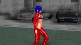 MMD belly punch