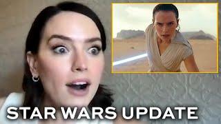 Daisy Ridley says STAR WARS news is "imminent"