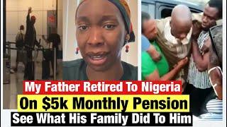 Nigerian Man In America Sád Japada Story - American Daughter Came & Found What Relatives Did To Him