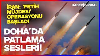 SON DAKİKA! SAVAŞ KATAR'A SIÇRADI! İran Katar'daki ABD Üslerine Saldırdı Füzeler Havada İmha Edildi