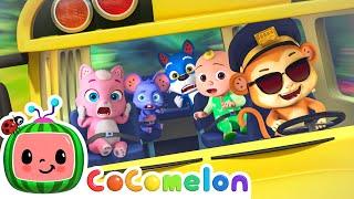 Wheels on the Monkey Bus  Animal Sounds with Friends | NEW  CoComelon Animal Time