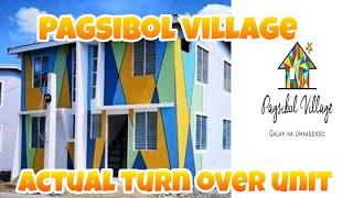 My house actual turn over at PAGSIBOL VILLAGE naic cavite