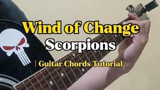 Wind Of Change - Scorpions (Guitar Chords Tutorial With Lyrics)