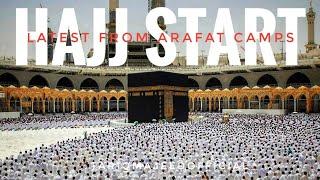 Hajj Starts | Latest from Maidan e Arafat @Tariqmajeedofficial