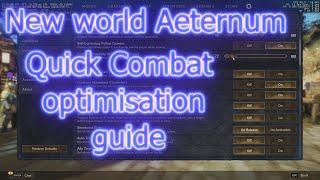 Quick setting for New World Aeternum ⌨️ controller and Keyboard Guide