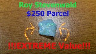 Roy Steverwald $250 Rough Opal Parcel Unboxing Review