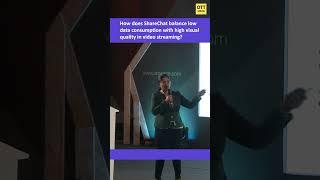 How does ShareChat balance low data consumption with high visual quality in video streaming?