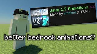 How to make MCBE look SMOOTH (Java animations on Bedrock)