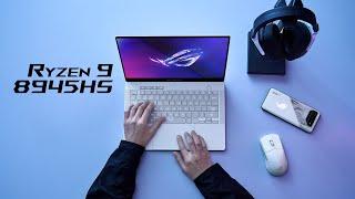 Ryzen 9 8945HS First Look,The All-New ROG ZEPHYRUS G14 Is Crazy Fast