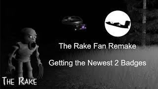 Getting Newest 2 Badges | The Rake Fan Remake - April Fools 2024 Update (Roblox)