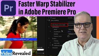 Faster Warp Stabilizer Analysis in Adobe Premiere Pro