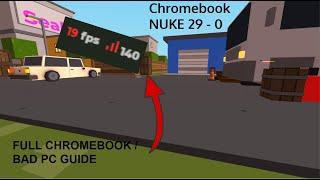 Krunker nuke on a CHROMEBOOK? | How to play Krunker on a bad PC/Chromebook