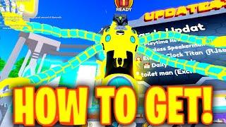 *NEW* HOW TO GET ETERNAL CLOCK TITAN! & SHOWCASE! IN TOILET TOWER DEFENSE! Roblox