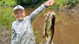 Catfish Catch and Cook Creek Style!