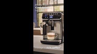 Indulge in Rich Coffee with the Philips 4300 Series LatteGo