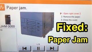 FIXED: Kyocera printer paper jam - TaskAlfa 4002i