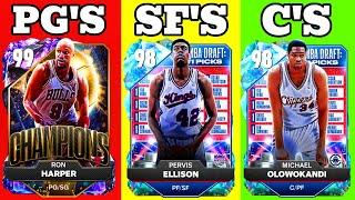 *UPDATED* TOP 5 BUDGET CARDS AT EACH POSITION IN NBA 2K25 MYTEAM!