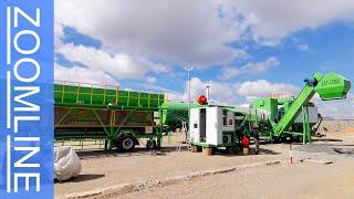 super mobile asphalt mixing plant(60 TPH)-ZOOMLINE