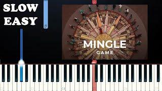 Squid Game Season 2 - Mingle Game Song (SLOW EASY PIANO TUTORIAL)