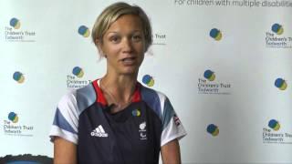 Paralympic athlete Sophia Warner says support The Children's Trust